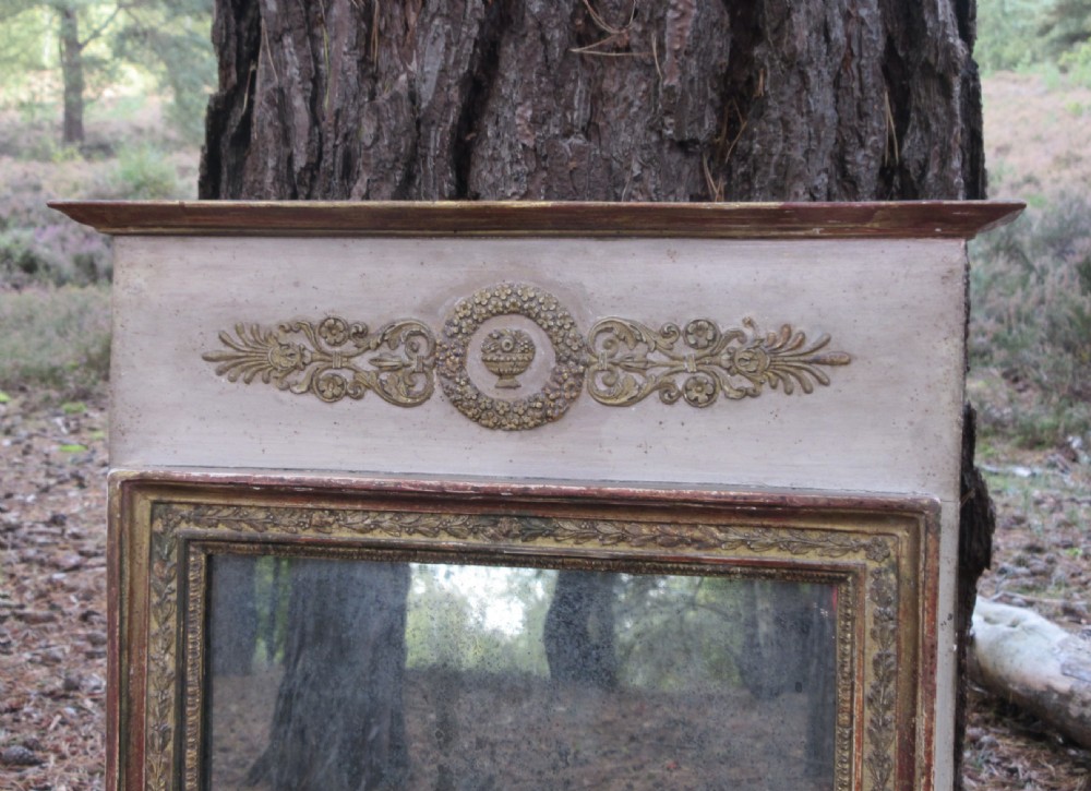 Small French Wall Mirror, Circa 1830 View IV
