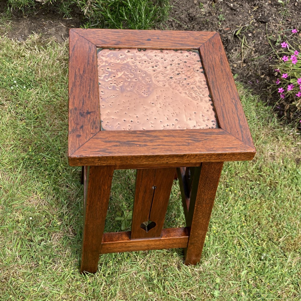 Arts & Crafts, Liberty & Co. Design Lamp Table, Circa 1900 View VI