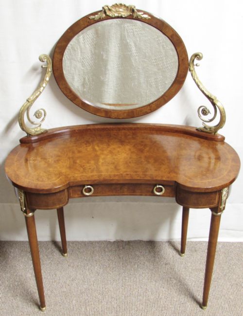 Superb French Walnut Dressing Table