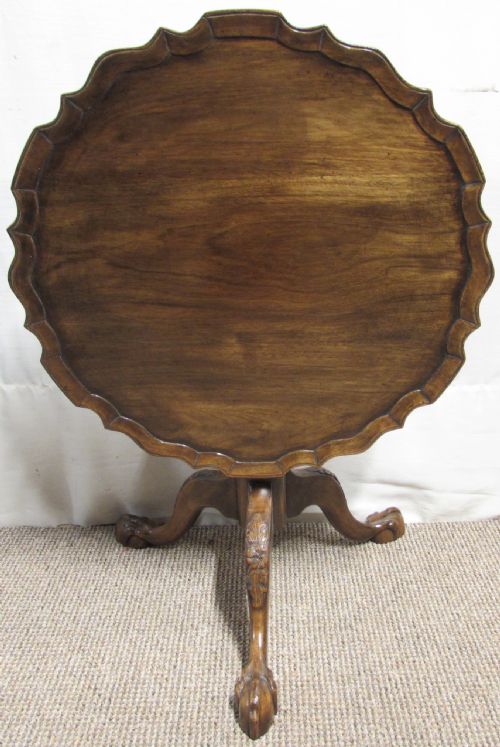 Pie Crust Flip Over Top Coffee Table