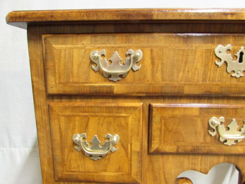 fig 1. Victorian Burr Walnut Lowboy