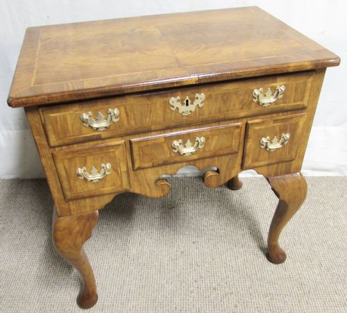 Victorian Burr Walnut Lowboy