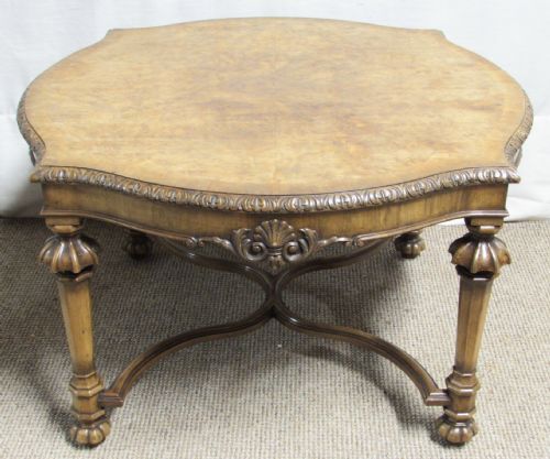 Wonderful Burr Walnut Coffee Table