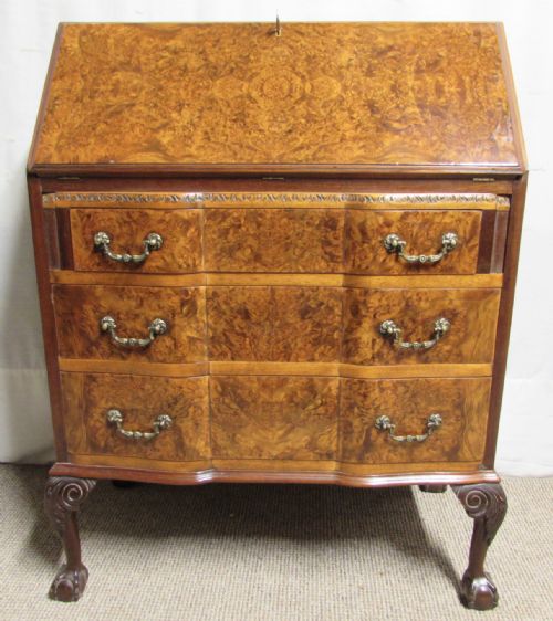 Burr Walnut Bureau