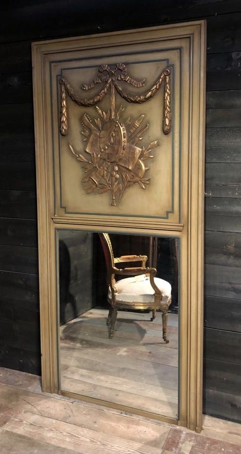 Wonderful French Trumeau Mirror