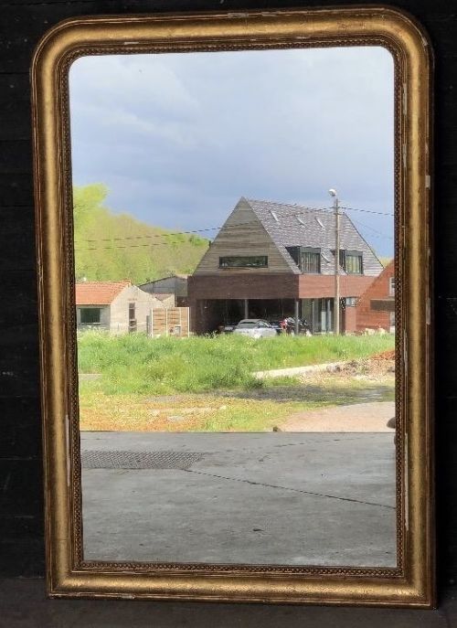 Large Louis Philippe Gilt Mirror