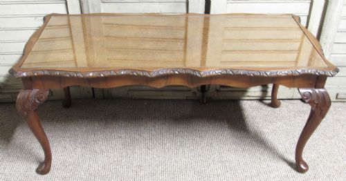 Burr Walnut Coffee Table