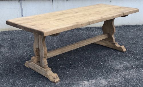 French Oak Farmhouse Kitchen Dining Table