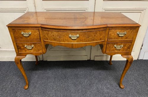 Burr Walnut Queen Anne Dressing Table