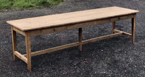 Extra Long French Oak Farmhouse Table