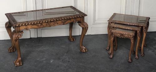 Matching Coffee Table & Nest Tables