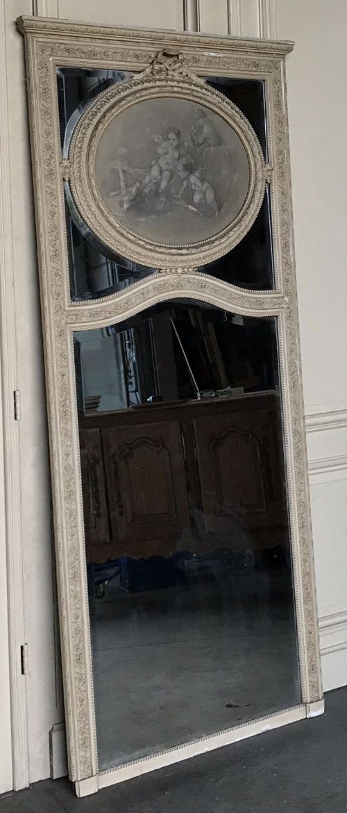 Wonderful French Trumeau Mirror