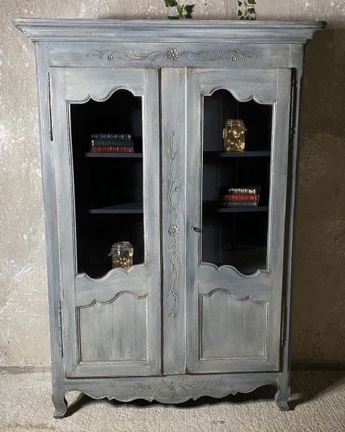 French Decorated Bookcase