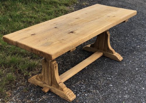 Rustic French Oak Farmhouse Table