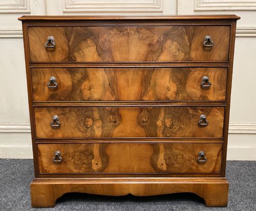 Burr Walnut Chest of Drawers