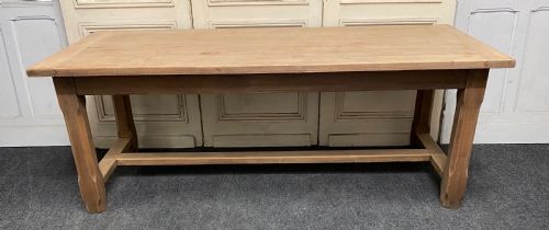 French Bretagne Oak Dining Table