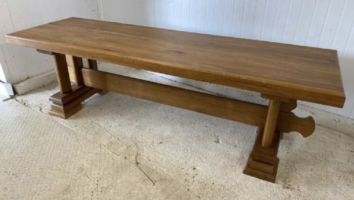 Large French Oak Monastery Dining Table