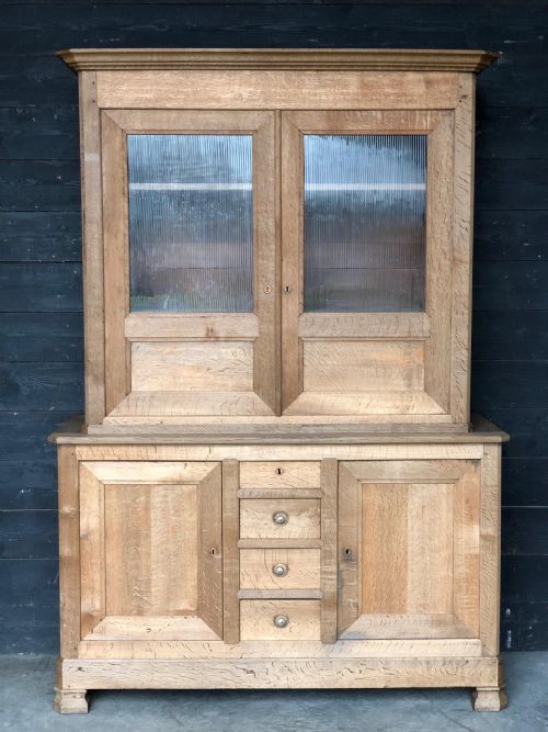 French Bleached Oak Deux Corps