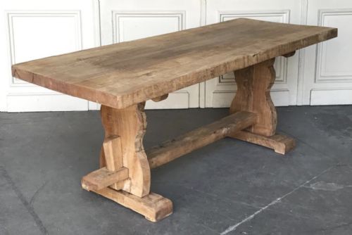 Rustic French Oak Farmhouse Table