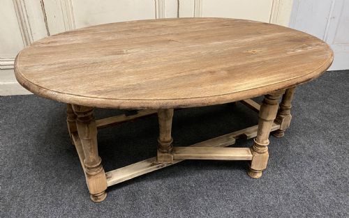 Large Oak Coffee Table