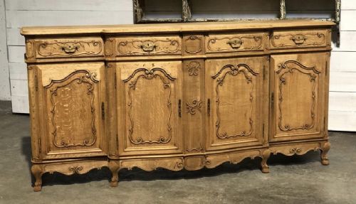 French Bleached Oak Sideboard