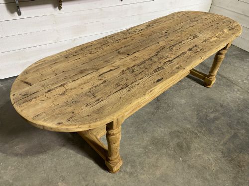 Large Rustic French Farmhouse Dining Table