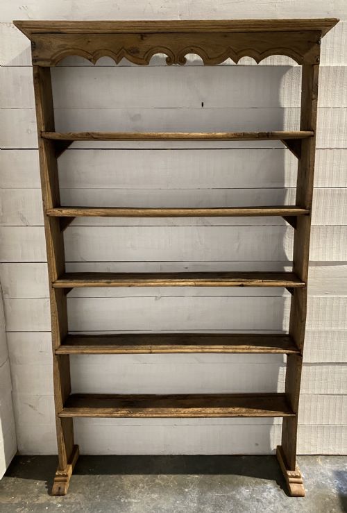 Rustic French Oak Bookshelves