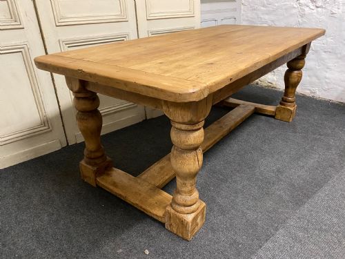 Pine Farmhouse Dining Table