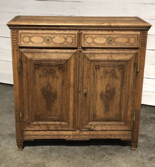 French Oak 2 Door Buffet