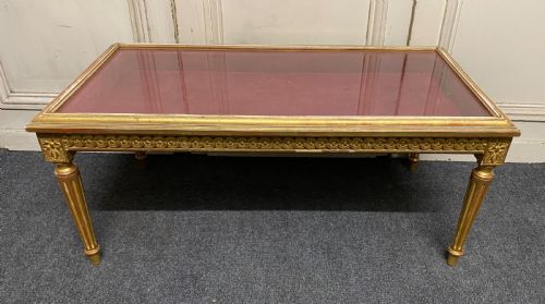 French Gilt Bijouterie Coffee Table