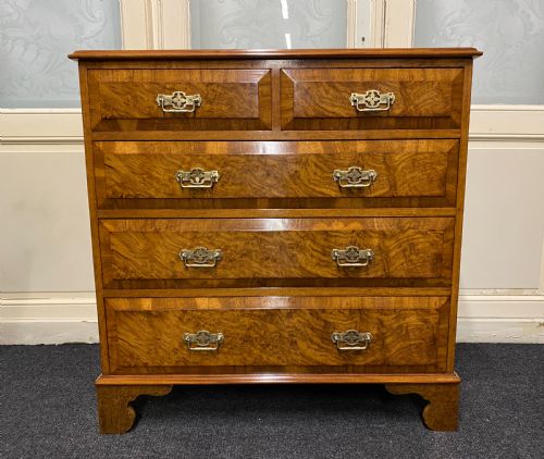 Quality Burr Chest of Drawers