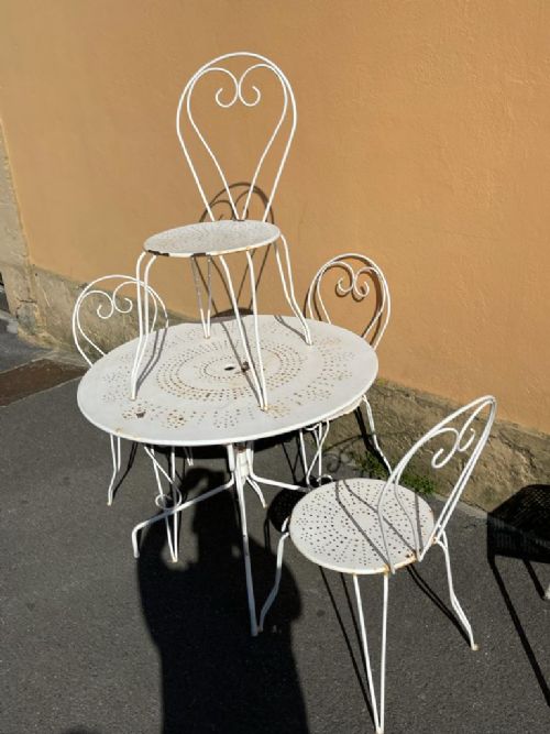French 5 Piece Garden Set