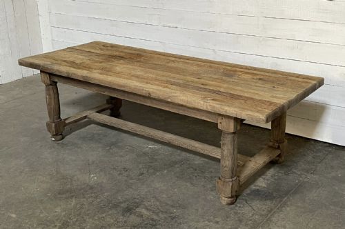 Large & Deep 19th Century Farmhouse Table