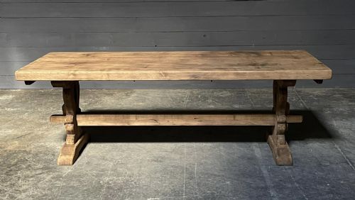 Rustic Oak Refectory Dining Table