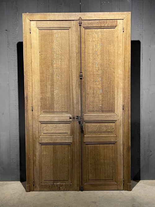 Impressive Pair of 19th Century Chateau Doors
