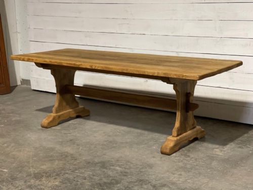 French Oak Refectory Dining Table