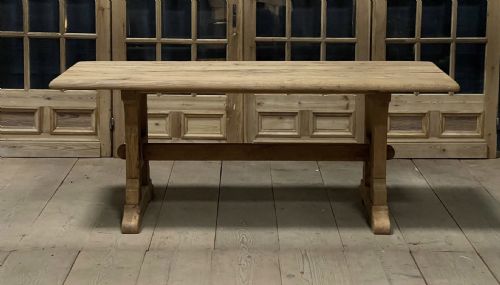 Rustic French Oak Farmhouse Dining Table