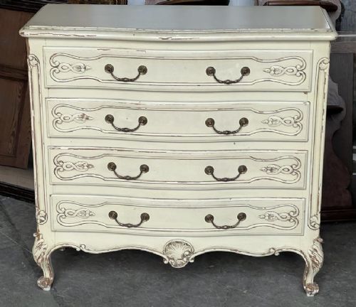 Original Painted French Chest of Drawers