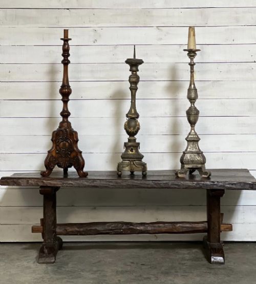 Wonderful French Primitive Rustic Dining Table