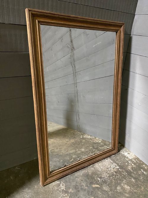 Large French 19th Century Wall Mirror
