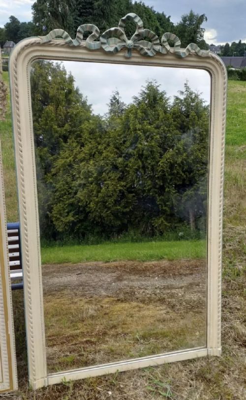 Large French 19th Century Wall Mirror