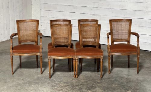 Quality Set 6 French Dining Chairs