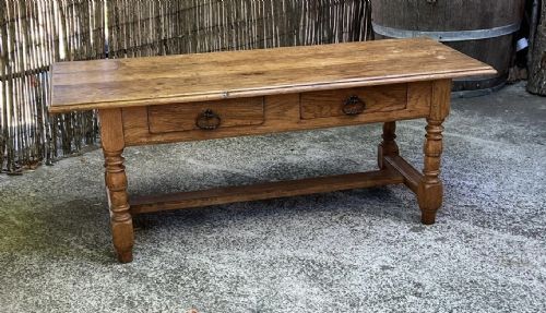 French Oak Coffee Table