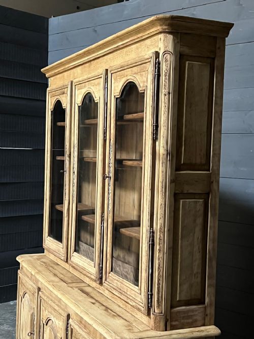 fig 1. Wonderful French Oak Library Bookcase