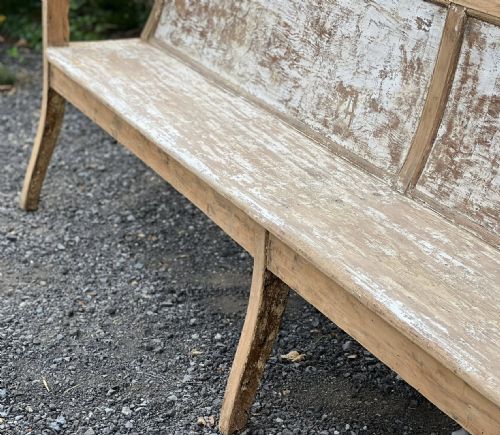 VERY LONG FRENCH DINING BENCH - ADDITIONAL PHOTO 12