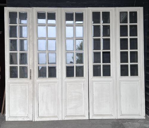 Set 5 French 19th Century Chateau Doors