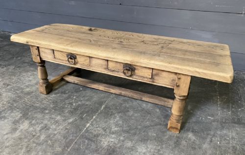 French Oak Coffee Table