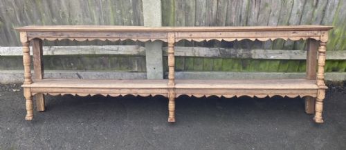 Bleached Oak French Plate Rack