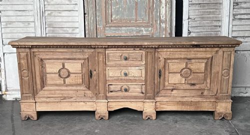 French Bleached Oak Sideboard