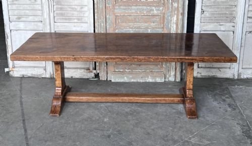 Superb Colour Oak Farmhouse Dining Table